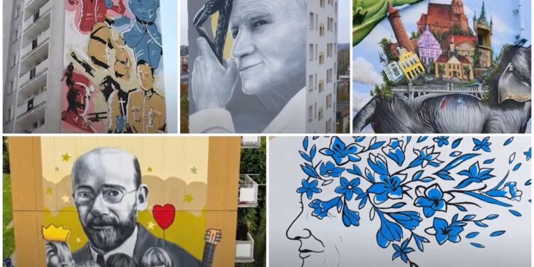 najciekawsze polskie murale