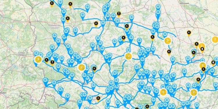 GDDKiA: lubuskie drogi przejezdne, ale wciąż pada [MAPA UTRUDNIEŃ]