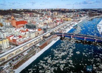 Zimowe widoki [ZDJĘCIA Z DRONA]