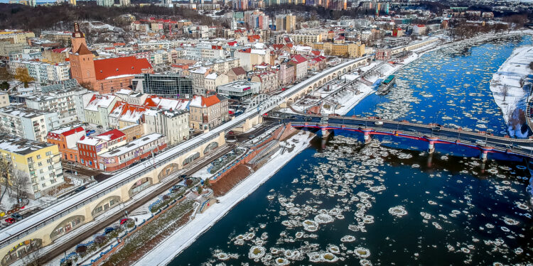 Zimowe widoki [ZDJĘCIA Z DRONA]