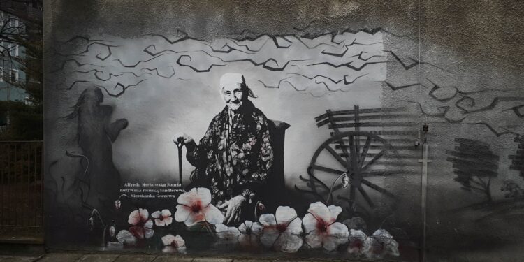 Mural Babci Nonci [ZDJĘCIA]