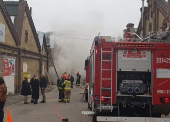 Pożar w archiwum urzędu wojewódzkiego