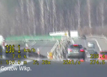Pędził 240 km/h! Namierzył go SPEED