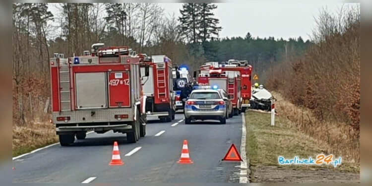 Śmiertelny wypadek na trasie Gorzów-Barlinek