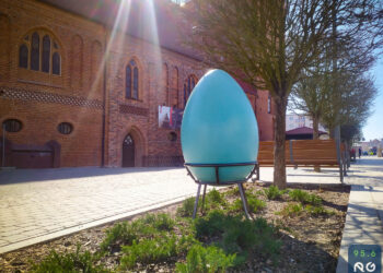 Wielkanocne ozdoby w centrum [ZDJĘCIA]