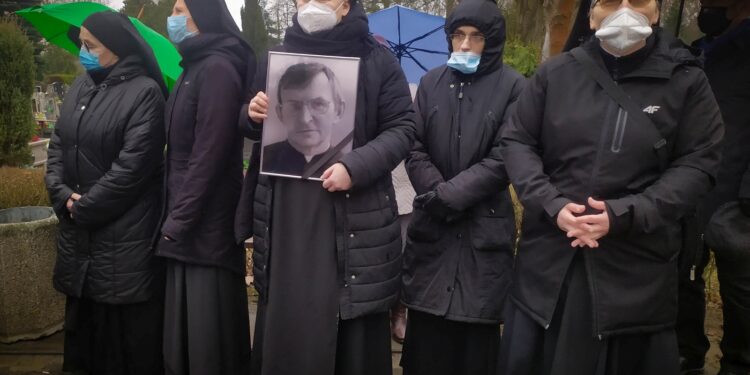 Pogrzeb ks. Zygmunta Lisieckiego