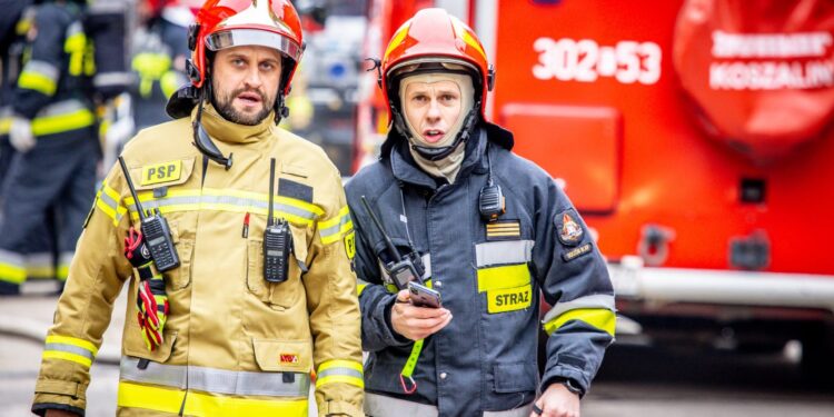 Pożar w archiwum urzędu wojewódzkiego