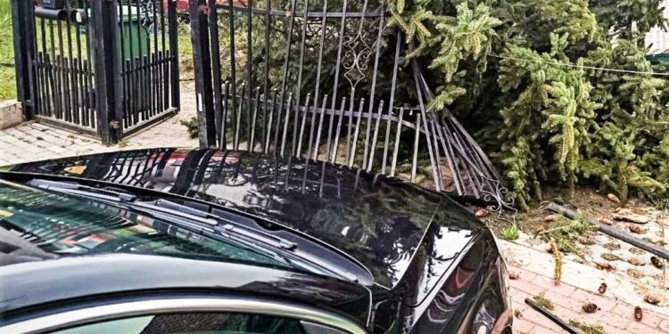 Mając trzy promile uderzyła autem w dom