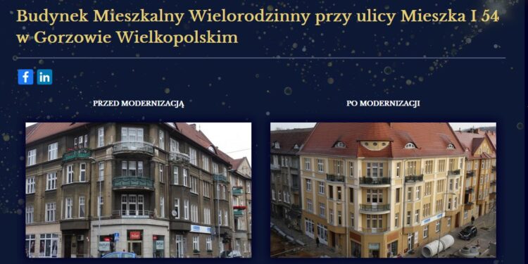 Gorzowska kamienica walczy o tytuł „Modernizacja Roku”