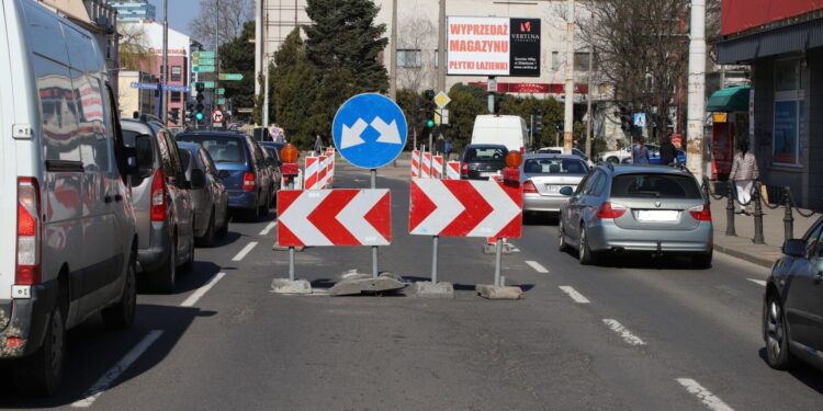 Rusza remont skrzyżowania. Prezydent: Trzeba to przetrwać