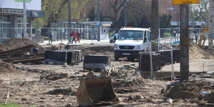 W centrum Gorzowa prace wre [GALERIA]