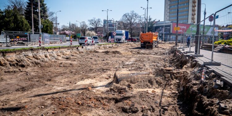 W centrum Gorzowa prace wre [GALERIA]