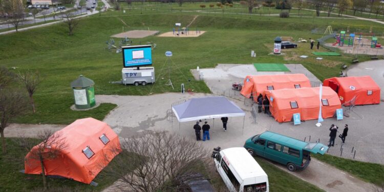 Szczepienie w parku Górczyńskim bez potrzeby rejestracji