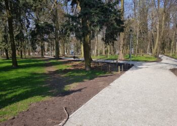 Prace w parku Kopernika dobiegają końca [ZDJĘCIA]