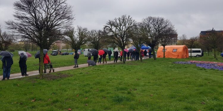 Mobilny punkt szczepień działa jeszcze dzisiaj