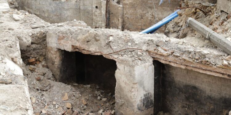 Pamiątki z przeszłości w centrum Gorzowa