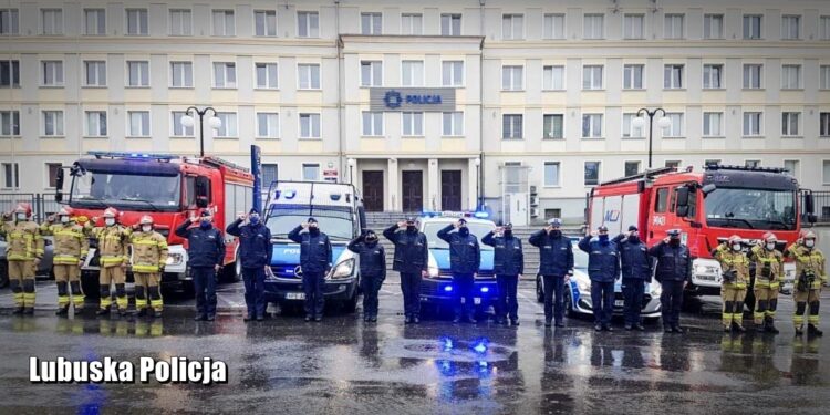 Lubuska policja żegna asp. Kędzierskiego [FILM]