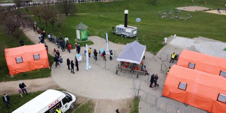 Szczepienia w parku Górczyńskim także dziś i jutro