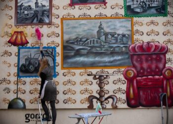 Nagrody za wkomponowanie się w mural