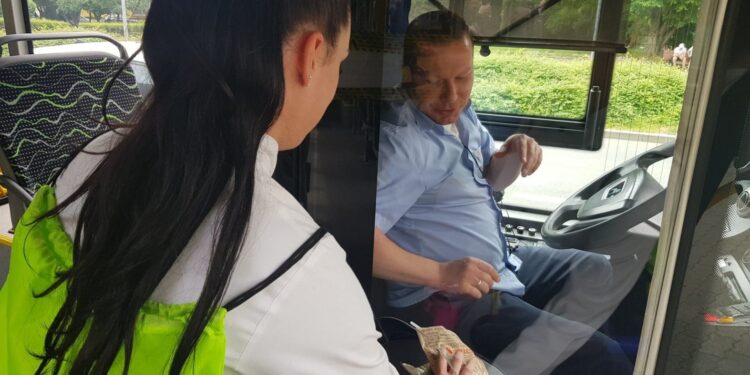 Posiłek dla kierowców i pasażerów MZK