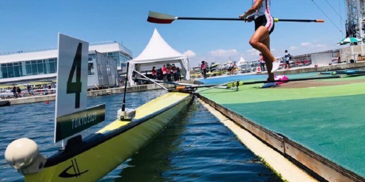 Katarzyna Boruch „przetarła” olimpijski tor