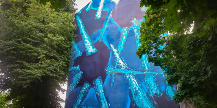 Nowy mural przy ul. 30 stycznia [ZDJĘCIA]