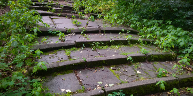Niebezpieczne schody do remontu [ZDJĘCIA]