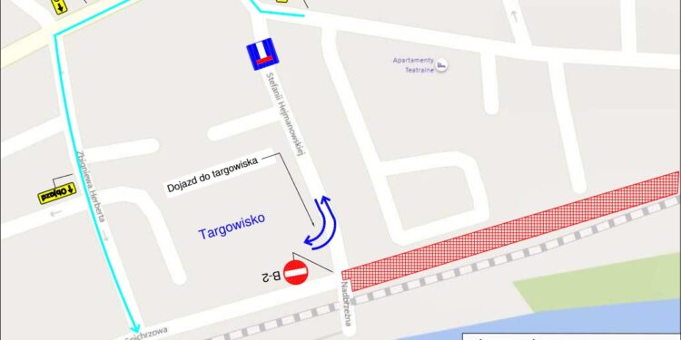 Utrudnienia na Spichrzowej