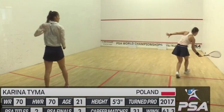 Bolesna lekcja gorzowskiej squashystki