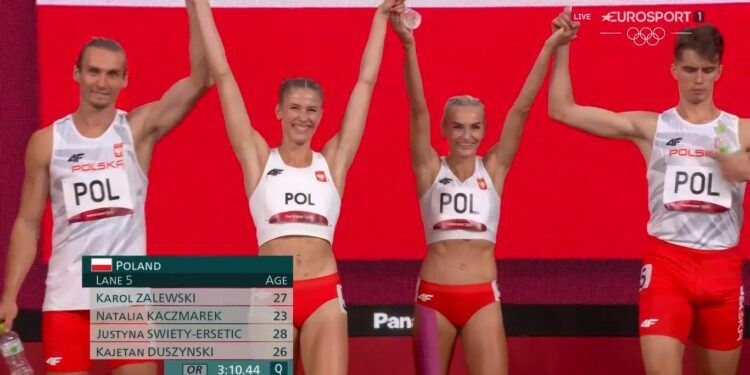 Mamy złoty medal na Igrzyskach w Tokio! W sztafecie dziewczyna z Drezdenka!!!