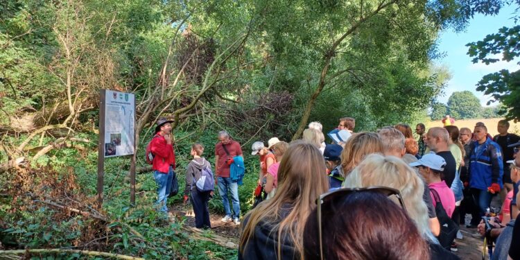 Ekstremalny spacer wzdłuż rzeki Srebrnej