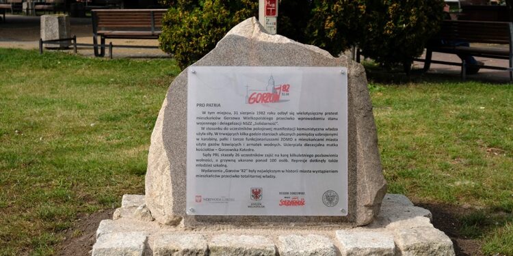 39. rocznica Gorzowskich Wydarzeń Sierpniowych