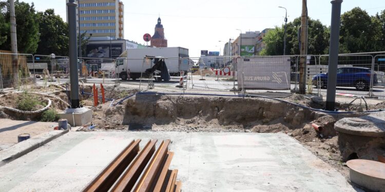 Jak idą prace w centrum? [GALERIA]