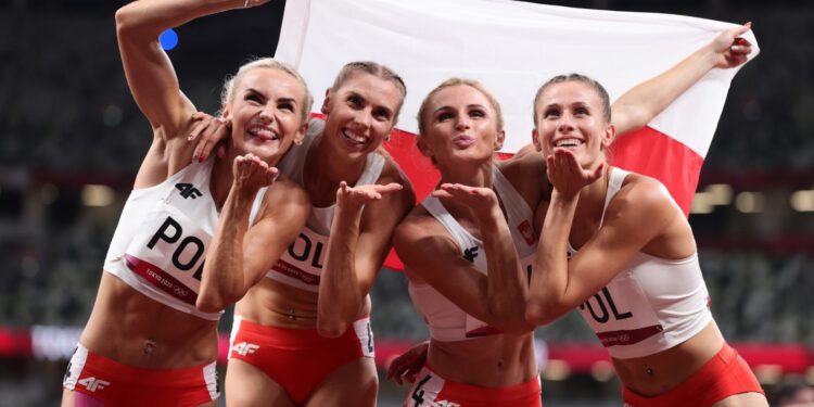 Polki Natalia Kaczmarek, Iga Baumgart-Witan (na zdjęciu), Małgorzata Hołub-Kowalik i Justyna Święty-Ersetic w finale sztafety 4x400 m kobiet.