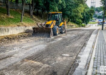 Remont ul. Okólnej [ZDJĘCIA]