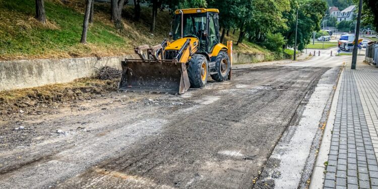 Remont ul. Okólnej [ZDJĘCIA]