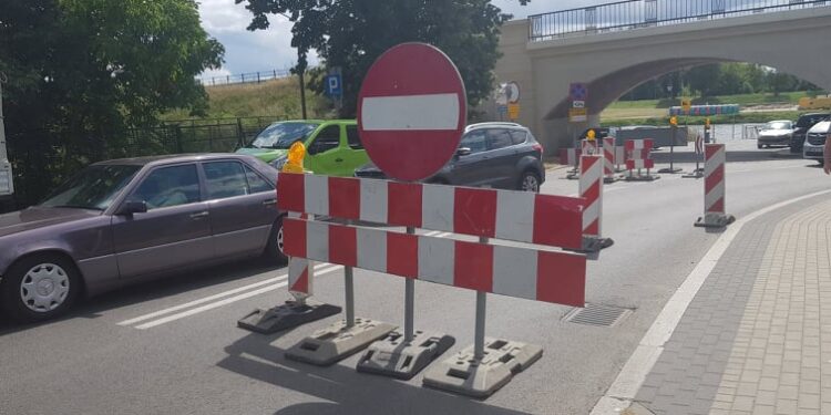 Utrudnienia na skrzyżowaniu ul. Spichrzowej i Hejmanowskiej