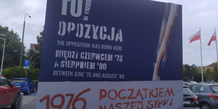 TU rodziła się opozycja. Dwie wystawy