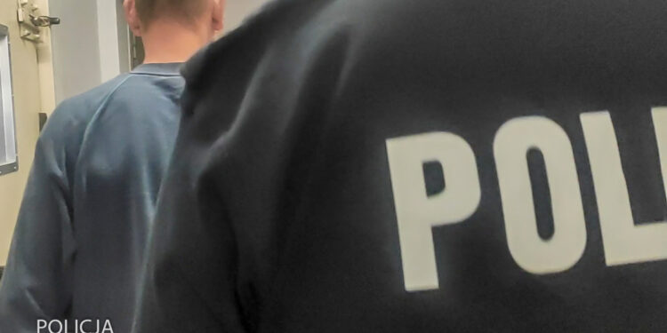Podpalacz w rękach policji