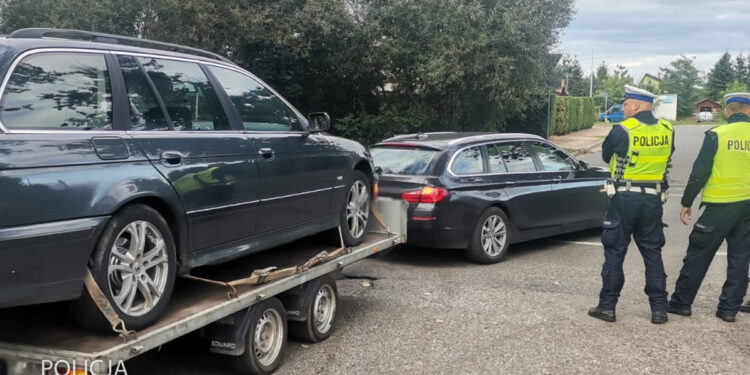 Policyjne kontrole uczestników motoryzacyjnego zlotu