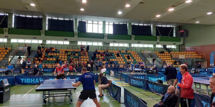 21 lubuskich medali w mistrzostwach Polski w tenisie stołowym niepełnosprawnych