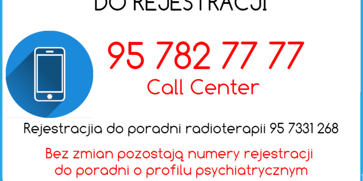 Nowy numer do szpitalnej rejestracji