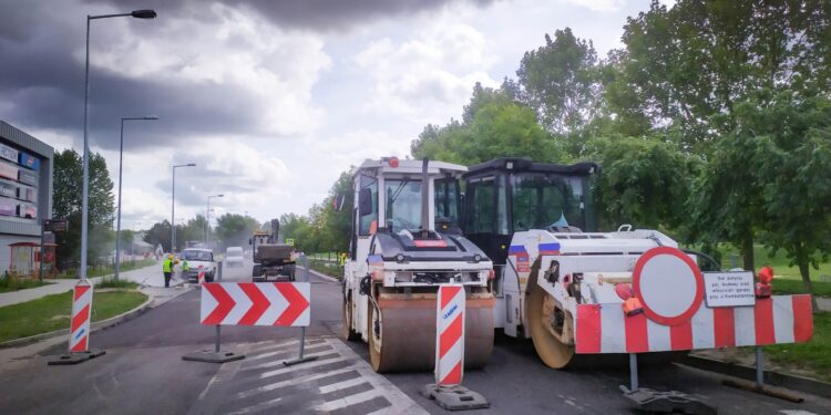 Zmiana organizacji ruchu na Kombatantów [ZDJĘCIA]
