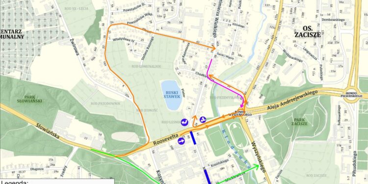 Nowe utrudnienia na Mieszka I