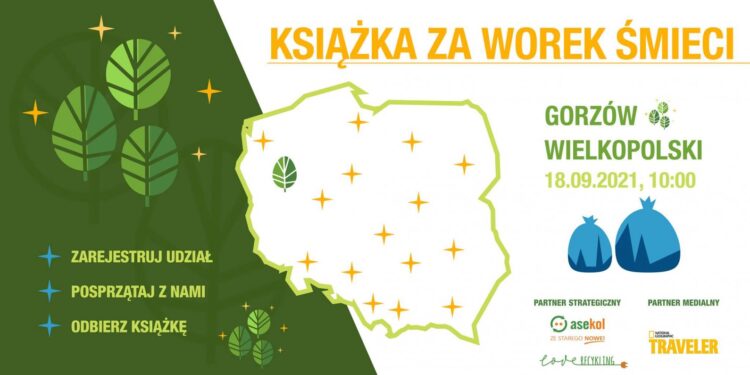 „Książka za worek śmieci”