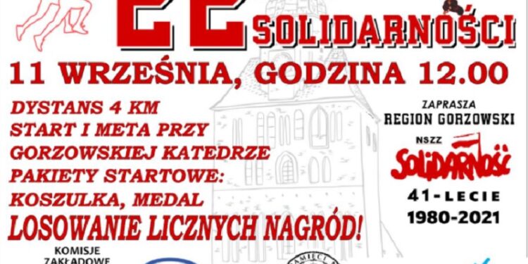 Dziś 22. Bieg „Solidarności” – będą utrudnienia w ruchu
