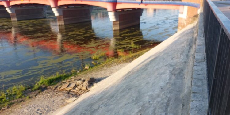 Skarpa już naprawiona