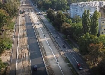 Asfalt na Walczaka [FILM z drona]