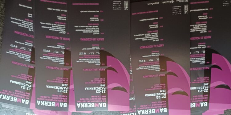 XIII Ogólnopolskie Spotkania Monodramów i Teatrów Małych Form BAMBERKA