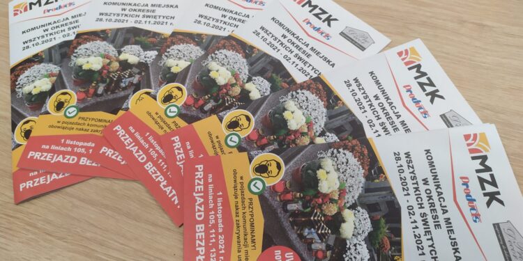 MZK przygotowane na Wszystkich Świętych